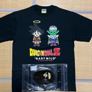 新品未使用　A BATHING APE BAPE KAWS DRAGONBALL Z BABY MILO GOKU 悟空　ピッコロ　tee tシャツ XL ドラゴンボール　黒　ブラック