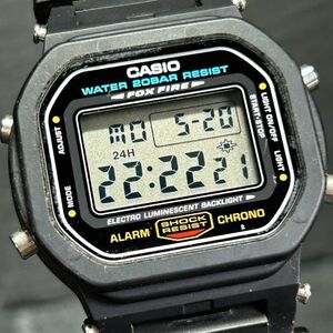 生産終了品 CASIO カシオ G-SHOCK ジーショック DW-5600E-1 腕時計 クオーツ デジタル 多機能 ブラック メンズ 新品電池交換済 動作確認済