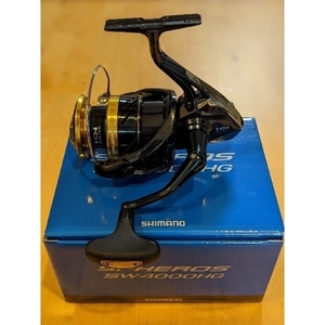 新品 シマノ(SHIMANO) 19 スフェロス SW 【4000HG】 スピニングリール 釣り具 フィッシング 海釣り ワラサ ヒラマサ ブリ シーバス