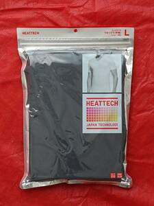 UNIQLO HEATTECH ユニクロ ヒートテック VネックT 半袖 L メンズ ネイビー 紺