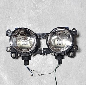 日産 フーガ・HY51 純正 後期 フォグランプ/フォグライト ASSY 左右 LED 良品 2017年車 ハーネスカット付 Y51系