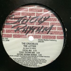 12inch レコード THE CRUCIBLES / THE LETTER