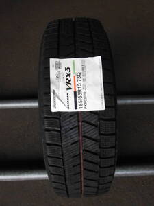 NP1486　送料無料! 新品 1本のみ! スタッドレス 155/65R13 ブリヂストン ブリザック BLIZZAK VRX3 155/65-13 155/65/13