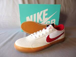 29cm！新品◆NIKE SB HERITAGE VULC◆US11(29cm)WHITE/RED◆サーフィン/スケートボード/スノーボード/BMX