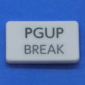 キーボード キートップ PGUP BRAKE 白消 パソコン 東芝 dynabook ダイナブック ボタン スイッチ PC部品
