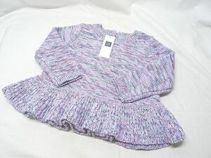 タグ付き・未使用品★baby GAP★ギャップ マーブル フリル ニット サイズ70cm