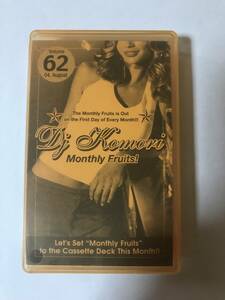 ミックステープ DJ KOMORI / Monthly Fruits vol.62 中古 カセットテープ MIX TAPE HIPHOP R&B ラップ ヒップホップ