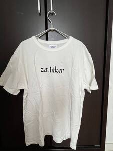 タコマフジレコード ジェリー鵜飼 zen hiker TACOMA FUJI RECORDS sizeL 白　Tシャツ 半袖 カットソー MoonlightGear ULTRA HEAVY