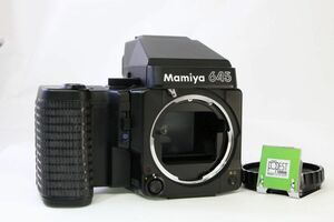 【同梱歓迎】【動作保証・点検済】良品■マミヤ MAMIYA M645 Super AE PRISM FINDER オートワインダー■12290