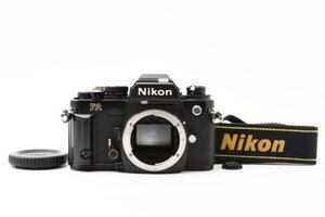 ★美品　動作確認済★ NIKON ニコン FA ブラック フィルムカメラ　モルト新品交換済 防湿庫管理　#B769