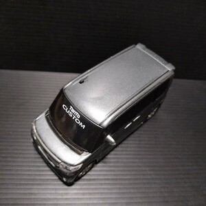 ● プルバックカー「DAIHATSU タント　カスタム」ダイハツ　TANTO　CUSTOM　ミニカー プルバック