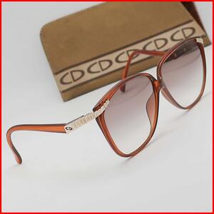 正規品 クリスチャンディオール Christian Dior サングラス Sunglasses CDロゴ Logo ビッグフレーム Big frame ソフトケース Soft Case