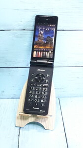 docomo Panasonic P-smart ケータイ P-01J ブラック 本体 白ロム [訳あり] SIMロック解除済み SIMフリー 811996