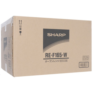 SHARP オーブンレンジ RE-F165-W ホワイト [管理:1100059558]