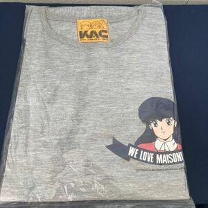 めぞん一刻 KAC ロゴTシャツ グレー 高橋留美子 ヴィンテージ 当時物