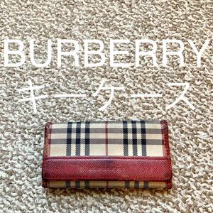 BURBERRY(バーバリー) キーケース スマートキー 本革 レザー K