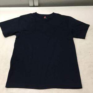 送料無料★Hanes BEEFY-★半袖Tシャツ　ネイビー　トップス★Sサイズ#51129sj36