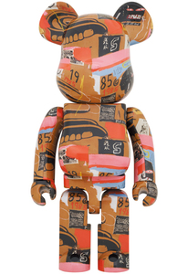 【新品】BE@RBRICK Andy Warhol × JEAN-MICHEL BASQUIAT #2 1000％ アンディウォーホル バスキア ベアブリック 国内正規品 MEDICOM TOY