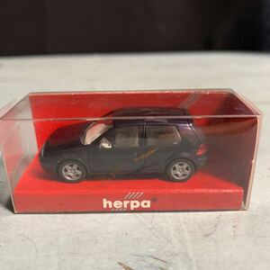 ヘルパ herpa ミニチュアモデル ミニカー 1/87 ドイツ製 vw GOLF IV ゴルフ (A-130)