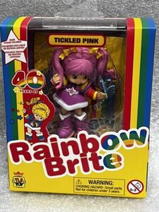 TICKLED PINK Rainbow Brite 40th Anniversary 2.5" Mini Figure Brand New 海外 即決