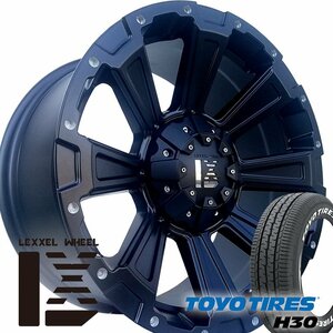 New!!LEXXEL DeathRock 200系 ハイエース TOYO H30 215/65R16 16インチ 新品 タイヤホイールセット 車検対応 バン規格