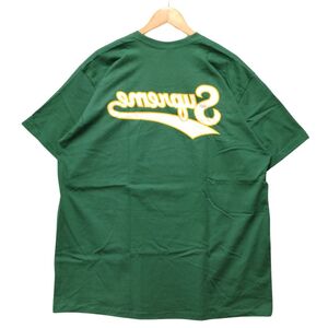 SUPREME シュプリーム 24SS Backwards Tee バックワーズ ロゴ 半袖Ｔシャツ グリーン サイズXL 正規品 / 35578