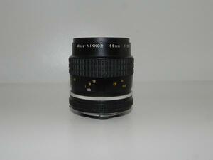 **中古品　Nikon Micro Ai-s 55mm / F2.8 レンズ*