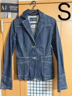 ARMANI JEANS  ストレッチデニムジャケット Sサイズ イタリー製