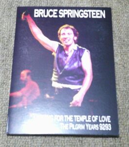 輸入盤1DVD：BRUCE SPRINGSTEEN/LOOKING FOR THE TEMPLE OF LOVE/THE PILGRIM YEARS 92~93/国内再生可/欧州デジパック/廃盤