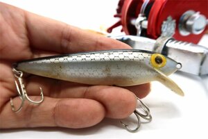 STORM THIN-FIN SILVER SHINER MINNOW / HEDDON ABU CARDINAL MITCHELL 408 MEGABASS ラッキークラフトのご先祖 昭和世代のオールドルアー