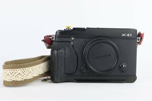 FUJIFILM 富士フイルム X-E1 ミラーレス一眼ボディ ブラック【難あり品】★F