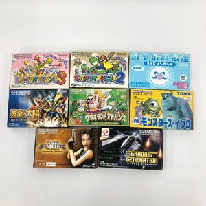 Nintendo 任天堂 ゲームボーイアドバンス用ソフト 8点 おまとめ スーパーマリオアドバンス3/黄金の太陽/他【CKAX9077】