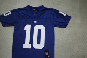 【古着GAMETOPS NFLニューヨークジャイアンツユニフォームTシャツ青】アメリカンフットボールNEWYORKGIANTS HIPHOPDANCE子供服 7894