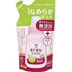 アラウベビー 洗濯用なめらか仕上げ剤 つめかえ用 440ml