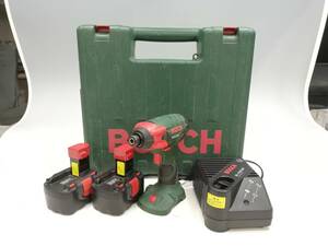 I2410-245【動作確認済】BOSCH/ボッシュ　充電式インパクトドライバー　PDR14.4V/N【中古品】