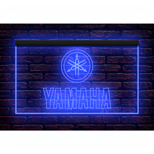 U345 // LED ネオンライトサインYamaha Auto Shop ヤマハ オートショップ■サイズ(約)：W300mm x H200mm