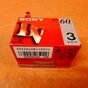 b321 Sony ミニDVカセット 60min サイズ:幅約7.5cm 高さ約5.5cm 奥行約5cm/60