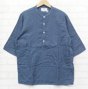 4T1373■Niche Gauze Henly Shirts ニッチ ガーゼヘンリーシャツ