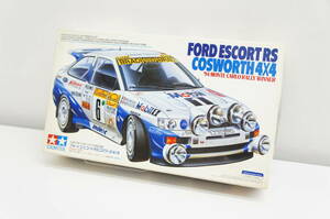 2459 模型祭 タミヤ フォード エスコート RS コスワース 1/24 TAMIYA FORD ESCORT RS COSWORTH 4×4 未組み立て 長期保管品