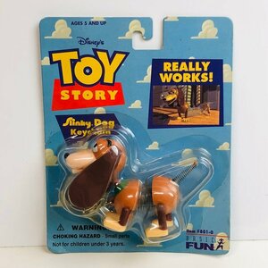 ICH【中古美品】 未開封 TOY STORY トイストーリー スリンキードッグ Slinky Dog キーチェーン key chain 〈41-240318-aa4-ICH〉