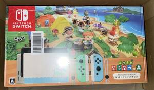 【未使用・未開封品】 あつまれどうぶつの森セット　Nintendo Switch 任天堂スイッチ本体 + あつまれどうぶつの森ダウンロード版ソフト