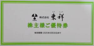 東祥 株主優待券 2025年6月まで ホリデイスポーツクラブ ホリデイゴルフガーデン HOLIDAY