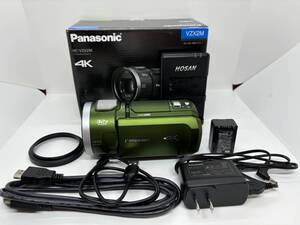 ☆ほぼ新品☆Panasonic パナソニック HC-VZX2M フォレストカーキ　デジタルビデオカメラ #3048###