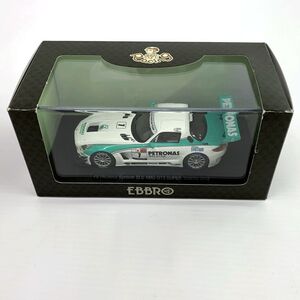 EBBRO/エブロ 1/43 PETRONAS ペトロナス Syntium SLS AMG GT3 SUPER TAIKYU 2012 ミントグリーン #1《フィギュア・山城店》◆O3240