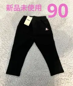 【新品未使用】ホットビスケッツ　うさぎワンポイントパンツ　うさぎ90