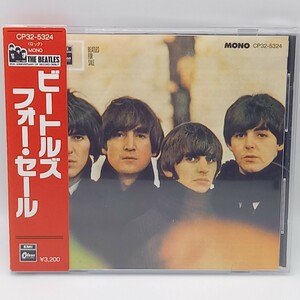 C-0614★中古CD 帯付 税表記なし★ビートルズ・フォー・セール　BEATLES FOR SALE　CP-32-5324