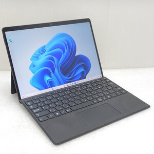 キーボードカバー付き Microsoft Surface Pro 8 第11世代 i7 1185G7 16GB SSD512GB 13インチ 2880×1920 Win11Pro タブレット【中古】133