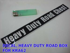 即落★スナップオン☆ロゴステッカー/HEAVY DUTY ROAD BOX KRA62