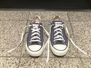 CONVERSE ALL STAR OX CANVAS ネイビー　紺