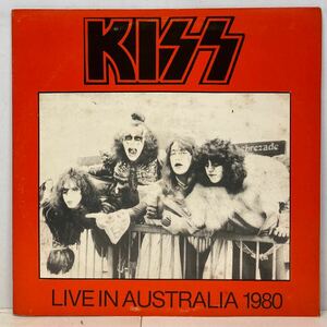 ●KISS/ LIVE IN AUSTRALIA 1980 (LP) BOOT LP (g173)